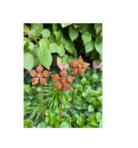 Piquets de jardin en métal de qualité supérieure pour la décoration de la cour, piquets de support en acier robustes - Product Image 6