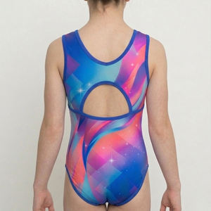 Justaucorps de gymnastique en tissu personnalisé, modèles sur mesure, brillants, sans manches, pour filles, haute qualité, pour l'entraînement – Meilleures ventes 2026 - Product Image 2