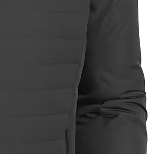 Blazer de costume homme slim fit pour l'extérieur, en polyester enduit, avec fermeture éclair, idéal pour le travail en hiver, effet délavé - Product Image 6
