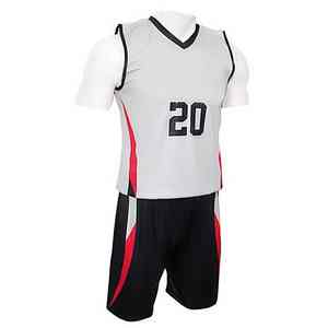 Uniforme de voleibol de diseño personalizado para equipos, tela de poliéster transpirable, ajuste cómodo para entrenamiento en interiores y exteriores. - Product Image 6