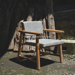 Modern Handmade Eco-Friendly Bamboo <b>Dining</b> <b>Chair</b> with Customized Color and Design for Home Furniture <b>Dining</b>/Living Rooms Villa - Product Image 5