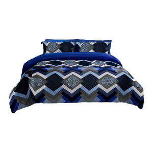 Romance Glace Cotton Comforter 60x90 Inch Soft Warm <b>Bedding</b> with <b>Patchwork</b> Pattern Filled with Polyester for Hotel or Home Use - Product Image 1