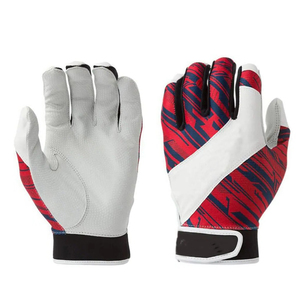 Gants de baseball de qualité professionnelle, conçus sur mesure, 100 % cuir, haute qualité, couleur et logo personnalisés, pour adultes. - Product Image 2
