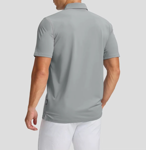 Chemises polo de haute qualité pour hommes, t-shirts de golf, uniformes d'entreprise, vente en gros, chemises polo personnalisées avec logo, chemises de golf en coton pour hommes, vêtements de bureau - Product Image 2