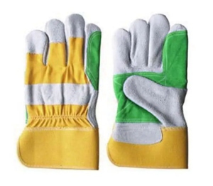 Gants de sécurité industriels en cuir de vachette renforcé de haute qualité, anti-vibration, anti-statique, avec manchette respirante et flexible - Product Image 4