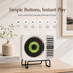 Lecteur <span class=keywords><strong>CD</strong></span> au design classique pour les études, la musique relaxante et l'écoute quotidienne - Product Image 3