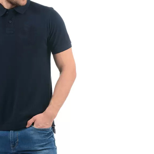 Polo en coton et fibre de bambou de haute qualité, uni, décontracté, personnalisable avec logo, nouvelle arrivée, pour hommes. - Product Image 6