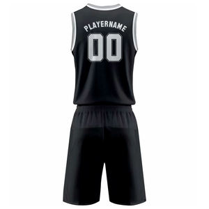 OEM Unisex Basketball Jersey Set High Quality Quick Dry Uniform for Men & Women Latest Design Youth Basketball Wear - Product Image 5