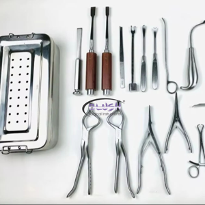 Pinces à cheveux en acier titane pour greffe de cheveux, pinces à épilation manuelles, ensemble de 21 pièces, certifié CE Classe I par Blush Surgical - Product Image 5