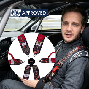 Harnais de course SPORT PLUS 5/6 points FIA 8853 2016, personnalisable (logo et couleur), pour l'automobile sportive professionnelle - Fabrication OEM/ODM pour agences de marque - Product Image 4