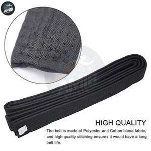 Premium Quality <b>Karate</b> Belt Men & Women Custom Logo Print 100% Cotton Martial Arts Belts Lightweight <b>Karate</b> Belt Adult - Product Image 3