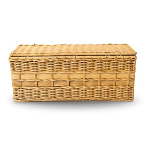 Caja de ratán natural para regalo, almacenamiento y exhibición, cesta con tapa de bajo costo, contenedor de alta calidad. - Product Image 6