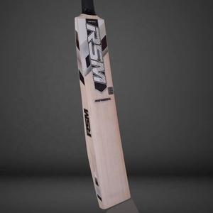 Batte de cricket en saule anglais de qualité professionnelle RSM, manche court - Product Image 1