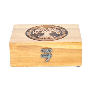 Caja de Madera con Grabado Láser Personalizado, Acabado Mate, Caja de Madera con Grabado Láser Suave, Caja para Joyería, Caja de Almacenamiento, Suministro al por Mayor - Product Image 6