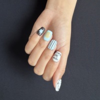Ongles artificiels faits main réutilisables, faible MOQ, prix négociable, motifs variés, marque privée, taille personnalisée, haute qualité, finition lisse