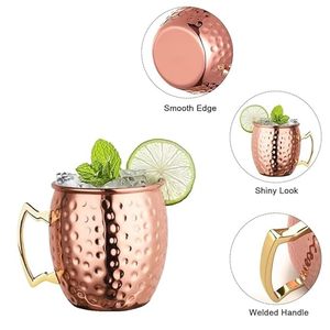 Luxury Copper Moscow Mule <b>Mugs</b> Designed For Elegant Beverage Service In Kitchen Bar And Festive Dining Gatherings - Product Image 5