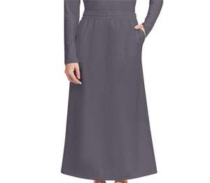 Fashionable Front <b>Elastic</b> Belt <b>Skirt</b> Hospital Medical Uniform Soft Fabrics XS-4XL Size Latest Style Women's Scrub <b>Skirts</b> Set - Product Image 4