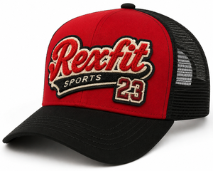 REXFIT Sports Mesh Trucker <b>Hat</b> 6-Panel Adjustable Breathable Unisex Adult Cap Spring <b>Summer</b> Sporty Style - Product Image 3