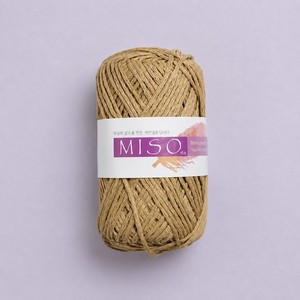 ไหมพรมยางถักโครเชต์ Miso Abaca Cotton สำหรับถักมือ น้ำหนัก 50 กรัม ไหมพรมฝ้ายถักโครเชต์ขายส่ง - Product Image 6