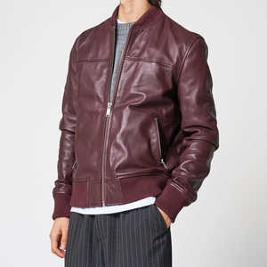 Vestes en cuir pour hommes, sur mesure, décontractées, pour l'hiver, de haute qualité, entièrement tendance, en cuir de vachette, fabriquées pour l'hiver. - Product Image 1
