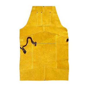 Nuevo estilo, venta al por mayor, delantal de soldadura de seguridad de cuero más vendido para protección, ropa de trabajo de seguridad de la mejor calidad para soldadores - Product Image 3