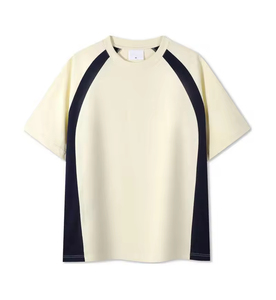 เสื้อยืดโอเวอร์ไซส์แบบสั่งทำพิเศษ คุณภาพพรีเมียม ผ้าฝ้าย 100% สำหรับใส่ลำลองและสตรีทแวร์ สำหรับผู้ชาย ขายส่งเสื้อยืดเปล่า - Product Image 5