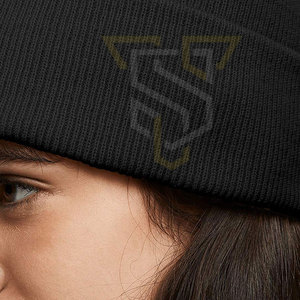 Bonnet en tricot uni de style moderne fabriqué au Pakistan, personnalisable avec logo, pour adultes - Product Image 6
