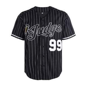 Professional Custom Baseball Jersey Sublimation Printed Breathable Polyester Team Sportswear Shirt Uniform - Product Image 5