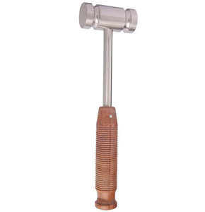 VENTE FLASH : Maillet à os en acier inoxydable avec manche en bois, certifié CB, réutilisable, instrument chirurgical orthopédique - Product Image 3