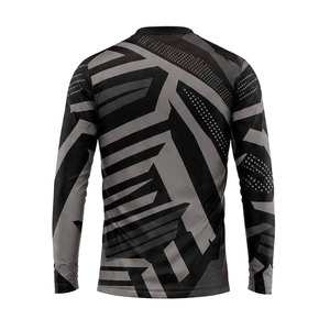 Maillot de motocross personnalisé pour homme à manches longues, respirant, séchage rapide, en polyester, pour toutes les saisons, vêtements de course - Product Image 2