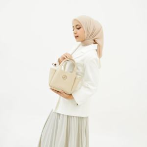 Sacs à main et portefeuilles de luxe pour femmes, personnalisés en usine OEM, de haute qualité, sacs décontractés simples en cuir végétalien pour femmes, sac Hody Lolly avec fermeture éclair - Product Image 5