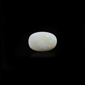 Natural Cat's Eye Opal 6.7 Carat Certified AAA Quality Raw Rainbow Gemstone 20mm - Product Image 1