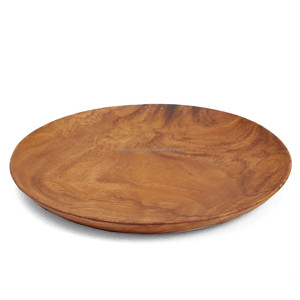 Wholesale Mango <b>Wood</b> round Serving Plates Natural Vintage <b>Rustic</b> <b>Wood</b> Charger Plates for Wedding Decor and Parties from India - Product Image 5