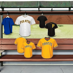 Jersey de béisbol personalizable de alta calidad para niños grandes, niñas, aparejos, sarga bordada, uniforme transpirable sublimado de talla grande - Product Image 1