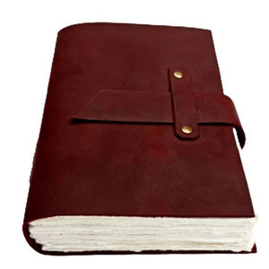 Libreta de Cuero con Cubierta de Cuero, Personalizable con Logotipo, Regalo Personalizado, Diario Personalizado - Product Image 1