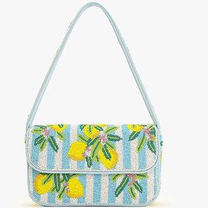 Bolso de Hombro de Moda con Cuentas Hechas a Mano en Varios Colores, Bordado Artístico Personalizable en Color y Tamaño, Exportaciones de Craftera - Product Image 1