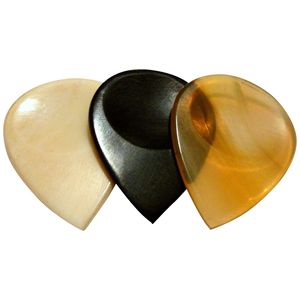 Luxury Buffalo Horn Guitar Picks Handmade Smooth <b>Edge</b> Durable Plectrum for Acoustic Electric Guitar Wholesale Export - Product Image 6