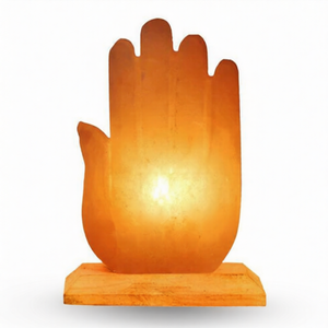 Lámpara de Sal del Himalaya Hecha a Mano con Luz Suave y Relajante - Product Image 1