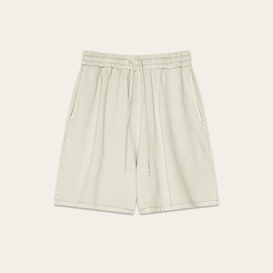 Pantalones Cortos Deportivos para Hombre, Estilo Urbano, Retro, Verano, Diseño Sólido, Impresión DTG, Tejido 100% Algodón, Transpirables - Product Image 6