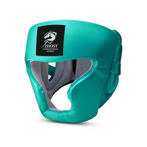 Protector de Cabeza Ajustable para Boxeo, Protección Facial Completa, Casco de Entrenamiento de Artes Marciales, Cuero PU Transpirable, MMA, Kickboxing, con Cierre de Gancho y Bucle - Product Image 2