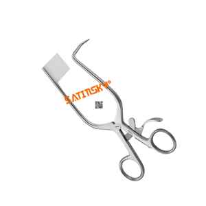 Rétracteurs WILLIAMS, forceps droit, 18 cm, microchirurgie, acier inoxydable, manuel, certifié CE classe III, garantie 3 ans, Satinsky - Product Image 3