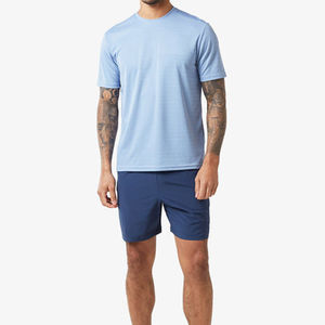 Ensemble homme de haute qualité, deux pièces, 100% polyester, short et t-shirt assortis pour homme - Product Image 4