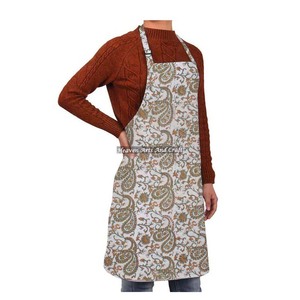 100% Soft Cotton Promotional Kitchen Apron Best Rated Indian Supplier 100% Oem Kitchen Apron For Wholesale Marketing - Product Image 6