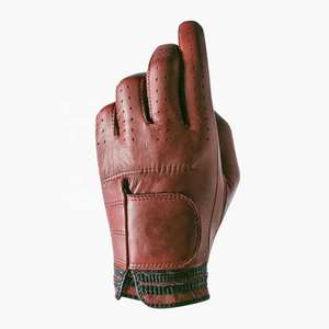 New Trending Super Soft Custom Color High Quality Leather Golf Gloves <b>for</b> Women and <b>Men</b> with Custom Size - Product Image 4