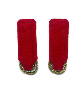 Custom Made Gold Shoulder Cords Epaulettes Uniform Accessories-Fashion Style Leather Shoulder Boards Cords OEM Service - Product Image 2