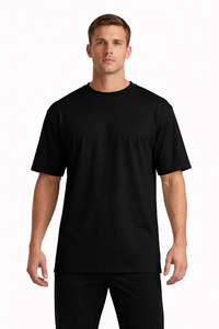 เสื้อยืดผ้าสักหลาดสั่งทำพิเศษ น้ำหนัก 230 กรัม สำหรับผู้ชาย ทรงโอเวอร์ไซส์ ลายกราฟิกหลากสี ลายเรียบ สไตล์ครอป ลำลอง ผ้าฝ้าย ราคาส่ง ดีที่สุด - Product Image 6