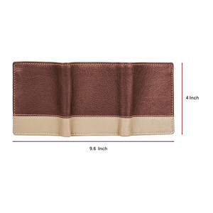 Slim Fit Men Leather <b>Wallet</b> With <b>Secure</b> Coin Pocket Card Holder Sections And Lightweight Travel Friendly Build - Product Image 5