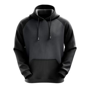 Sweat à capuche personnalisé de haute qualité pour homme, 100% coton, coupe classique, avec poche, luxe, automne - Product Image 3