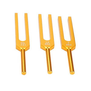 Ensemble de diapasons pour chakras, diapasons pour 9 chakras, 174Hz/285Hz/396Hz/417Hz/528Hz/639Hz/741Hz/852Hz/963Hz - Product Image 2