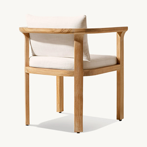 Luxury Solid <b>Teak</b> <b>Dining</b> <b>Chair</b> for Restaurant Hotel Home Handmade Wooden <b>Chair</b> Custom Design Wholesale Furniture Supplier - Product Image 6